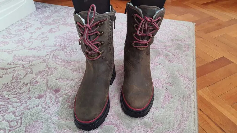 Cizme piele TIMBERLAND Malynn Faux fur lined Waterproof