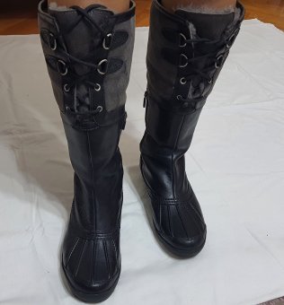 Ghete piele naturala, imblanite UGG Becloud BOOT Waterproof