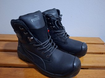 GHETE PROTECTIE IMPERMEABILE PUMA CONQUEST BLK CTX S3 WR HRO SRC