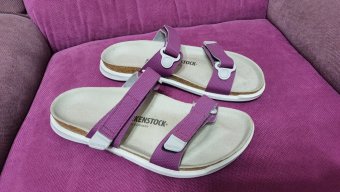 SANDALE BIRKENSTOCK SAHARA CC PURPLE BIRKO-FLOR