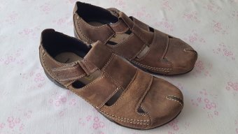 SANDALE TRENDY PIELE