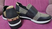 ADIDASI MICHAEL KORS CHELSIE TRAINER GLITTER