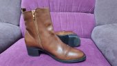 BOTINE ELEGANTE PIELE NATURALA