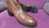 BOTINE ELEGANTE PIELE NATURALA
