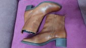 BOTINE ELEGANTE PIELE NATURALA