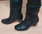 BOTINE INALTE PIELE, IMBLANITE