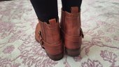 BOTINE TRENDY FULL PIELE NATURALA