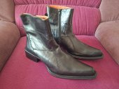 Ghete cowboy ciucate full piele de la ALDO