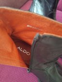 Ghete cowboy ciucate full piele de la ALDO