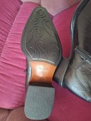 Ghete cowboy ciucate full piele de la ALDO