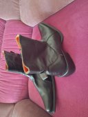 Ghete cowboy ciucate full piele de la ALDO