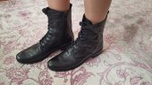 GHETE INALTE TRENDY PIELE MOALE TIP MANUSA