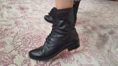 GHETE INALTE TRENDY PIELE MOALE TIP MANUSA