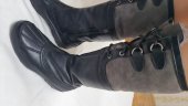 Ghete piele naturala, imblanite UGG Becloud BOOT Waterproof
